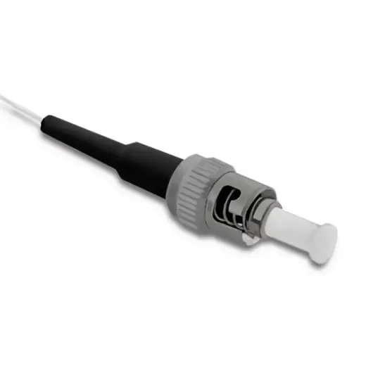 Qoltec Pigtail fiber optic ST/UPC | Singlemode | OD0.9 | G657A2 | 1m