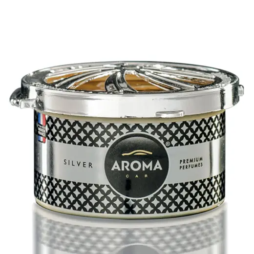 Car air freshener AROMA PRESTIGE ORGANIC SILVER