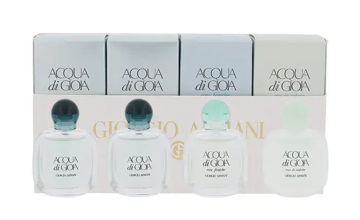 Giorgio Armani Mini Set 4 Eau de Toilette 20 ml