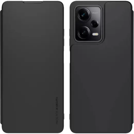 Made for Xiaomi Book Case for Redmi Note 12 Pro 5G Black