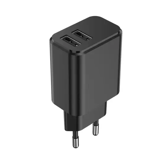 Setty charger tīkla lādētājs | 15W | USB-A | melns