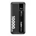 OBAL:ME CablePulse ārējais akumulators (powerbank) | 10 000 mAh | 22.5W | USB-C, Lightning | melns