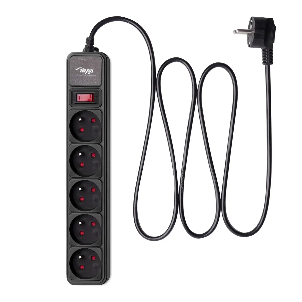 Surge Protector AK-SP-05A 5 Sockets 1.8 m