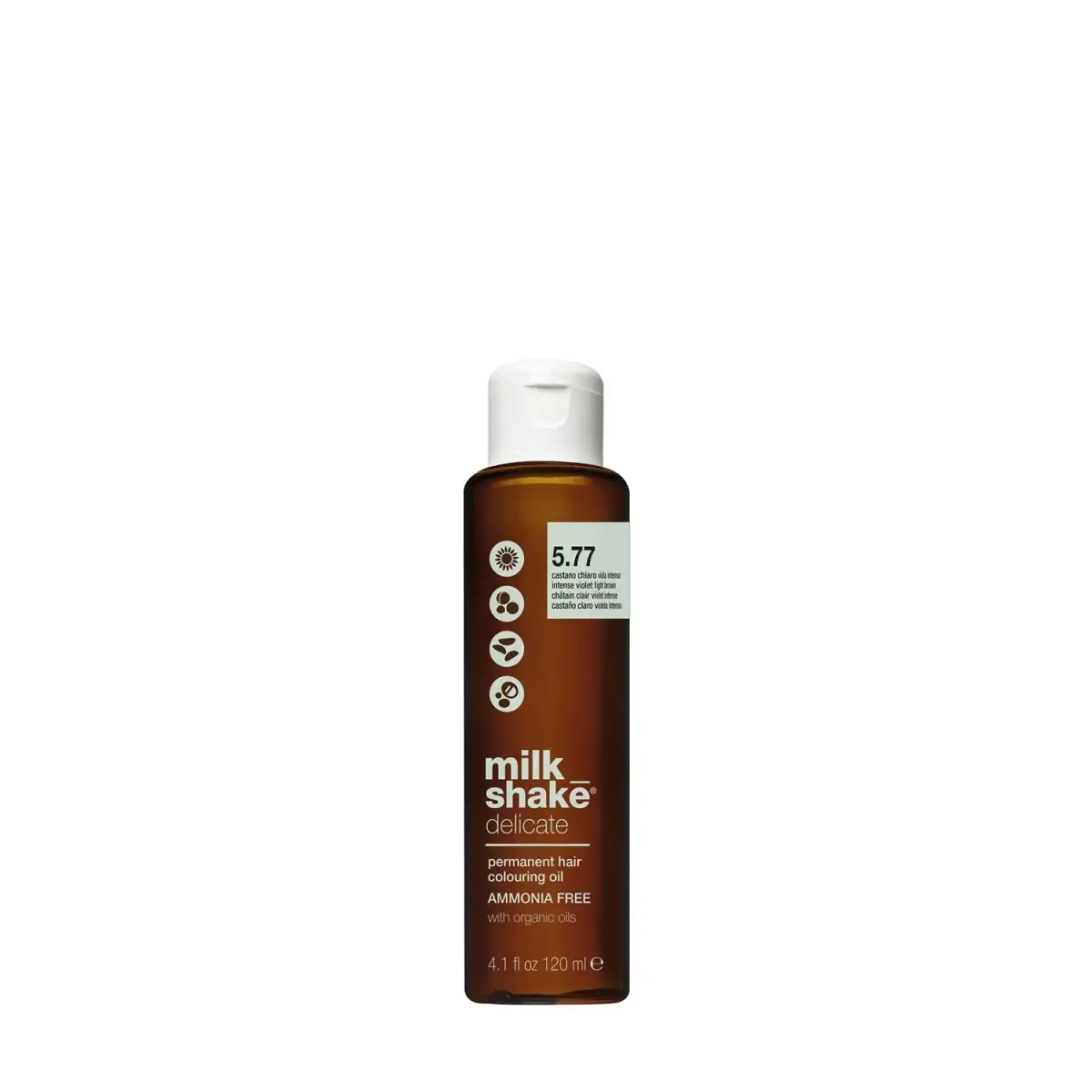 Milk Shake, Delicate, Ammonia-Free, Permanent Hair Colouring Oil, 8 , 120 ml