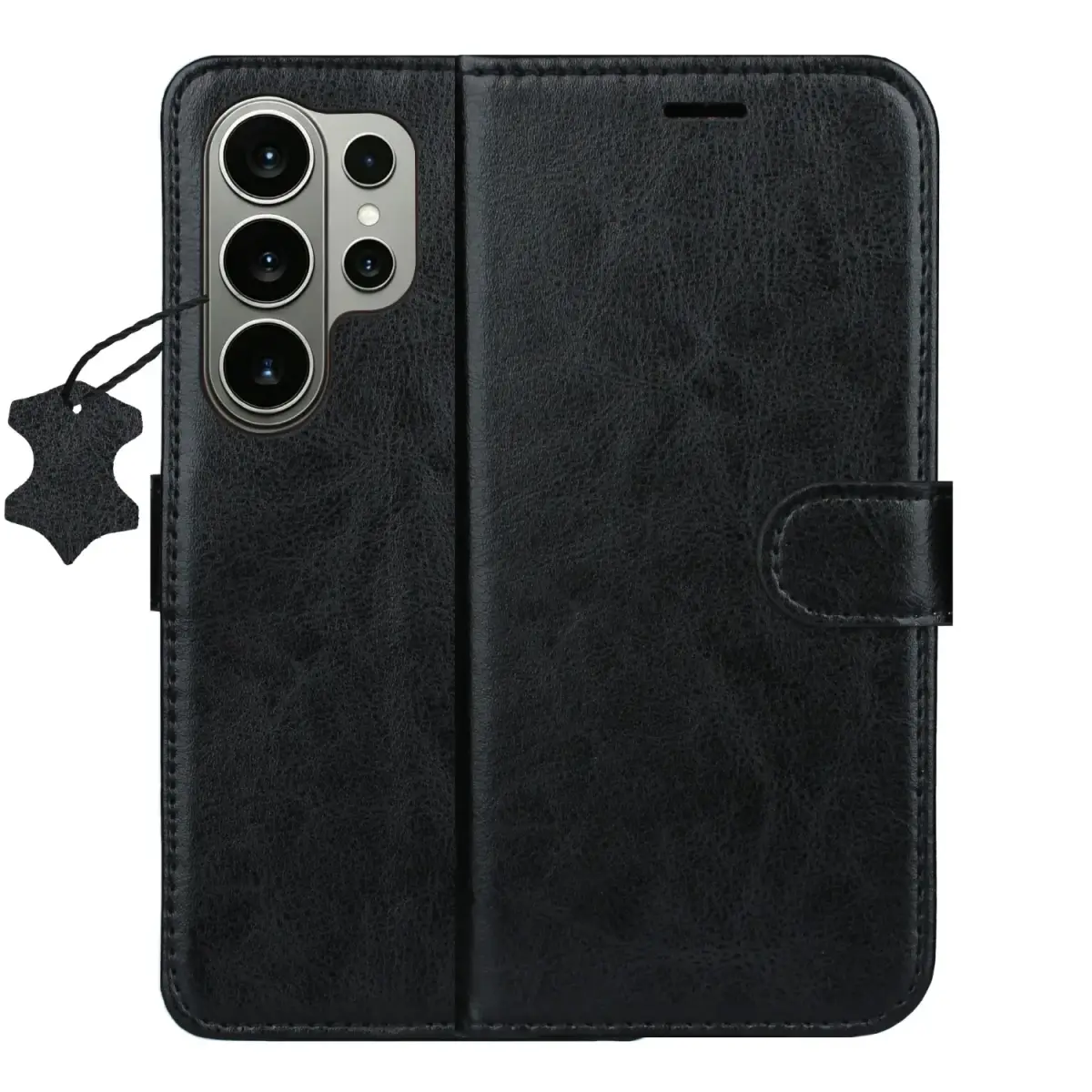 Smart Luxe leather case for Samsung Galaxy S26 Ultra black