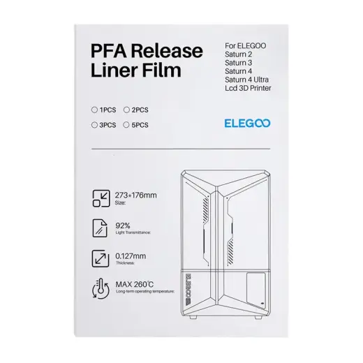 Saturn 4/Saturn 4 Ultra PFA film 5pcs