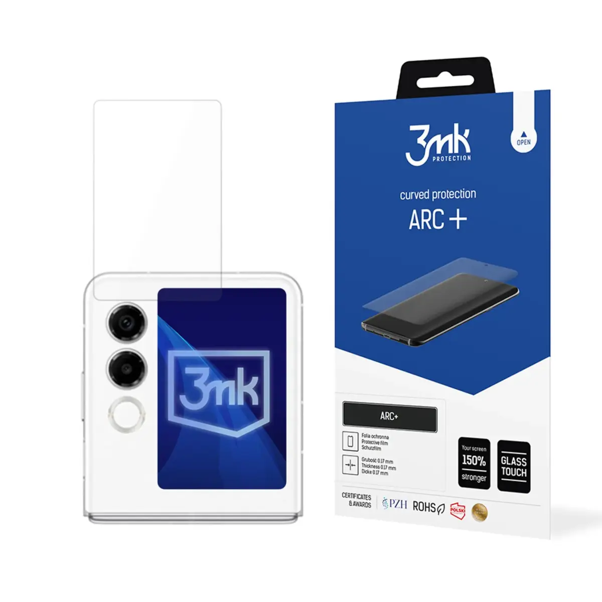 Nubia Flip 2 (front) - 3mk ARC+