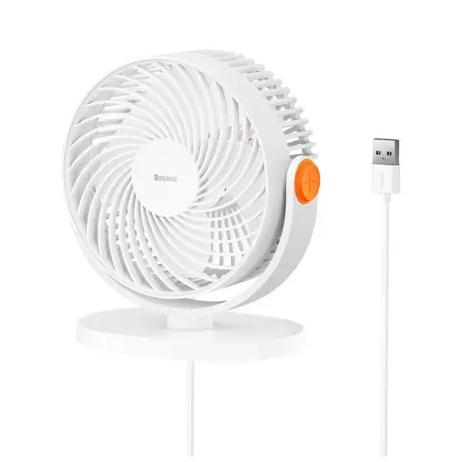Baseus Serenity desktop oscillating fan (white)