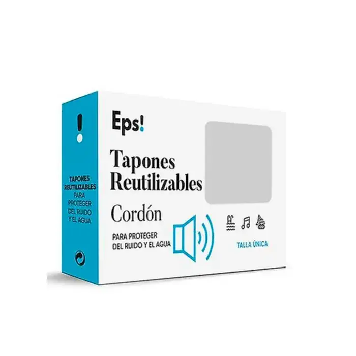 EPS Reusable Earplugs, 2-pack (8430022015119)