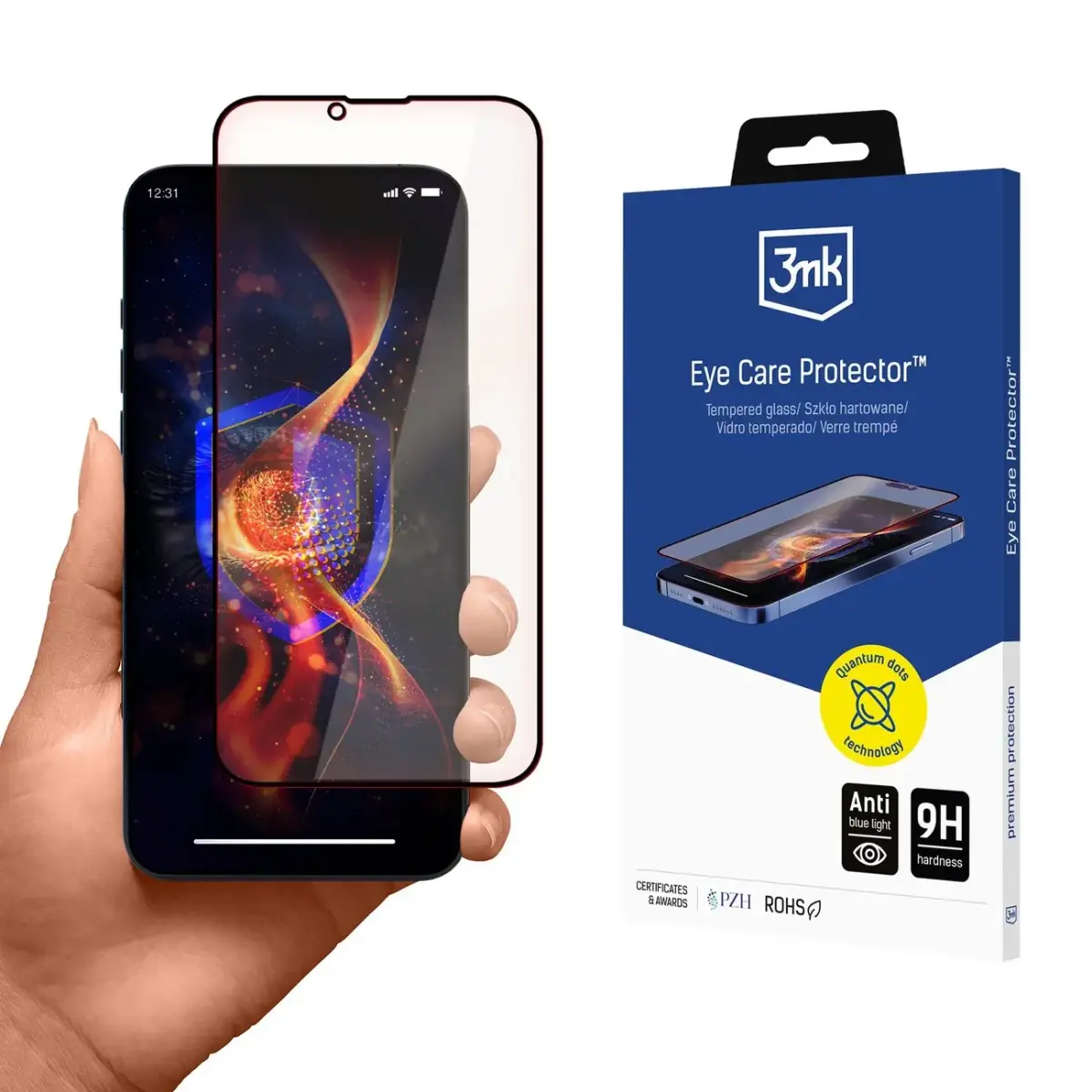 Ekrāna aizsargstikls 3mk Eye Care aizsargs Apple iPhone 13|13 Pro|14