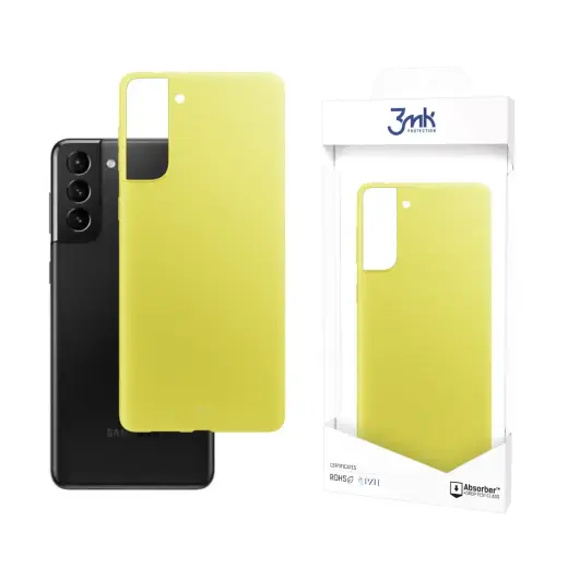 Samsung Galaxy S21+ 5G - 3mk Matt Case lime
