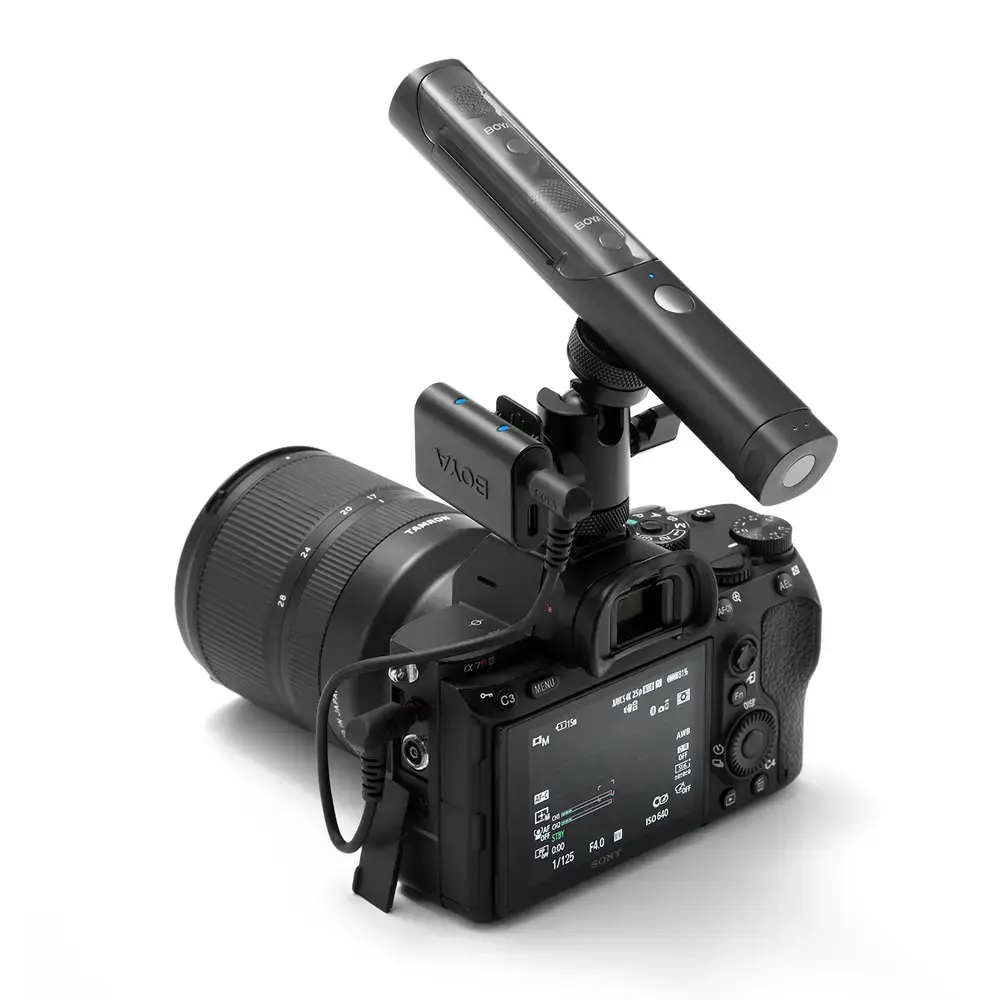 Mikrofon BOYA MAGIC-05 bezprzewodowy 2.4GHz USB-C - czarny