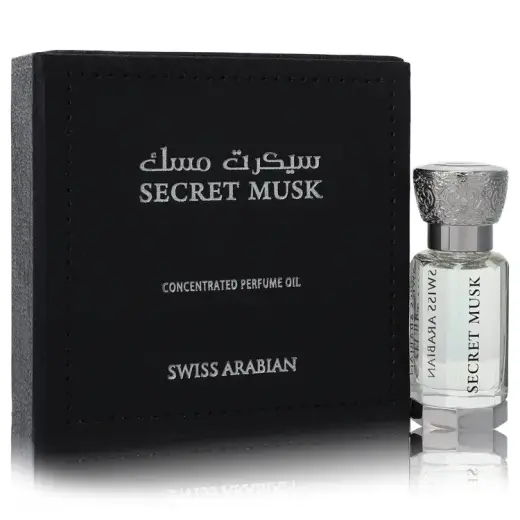 Swiss Arabian Secret Musk for Women by Swiss Arabian Concentrated Perfume Oil (unisex) 0.4 Oz