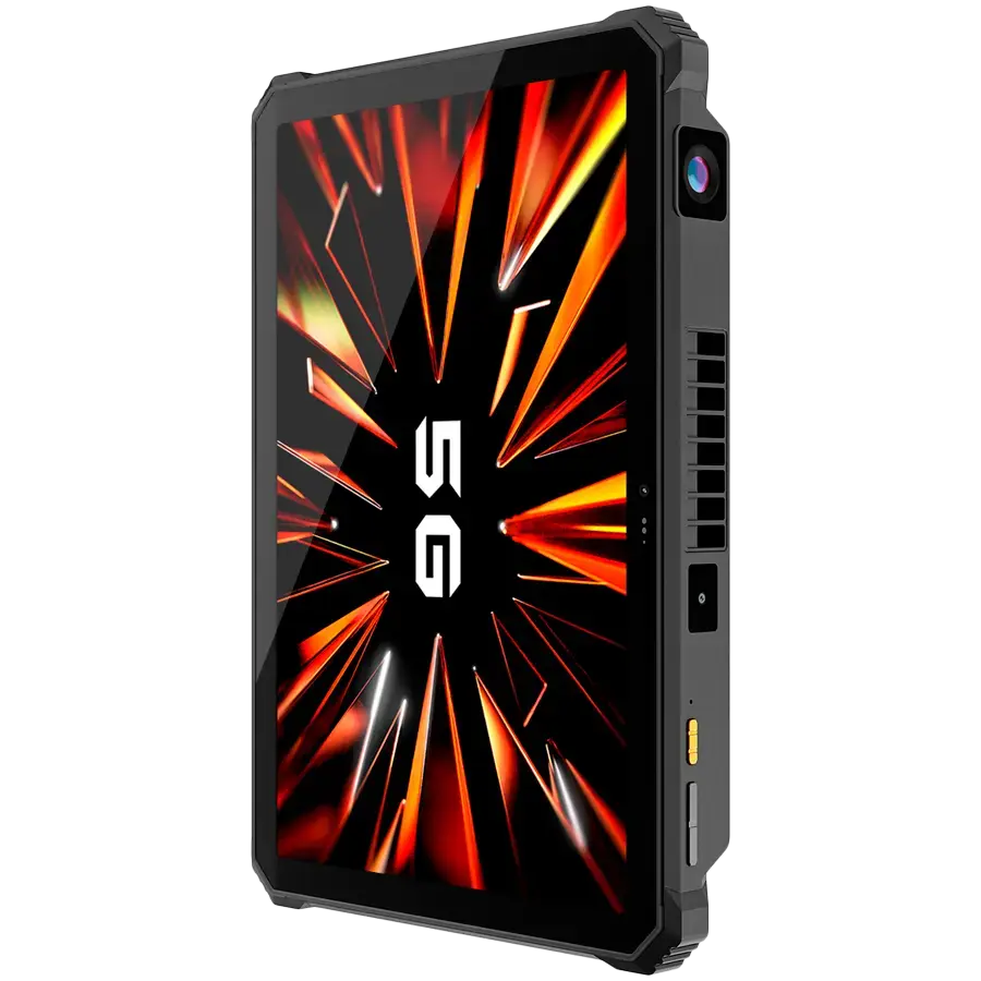 Blackview Active 12 Pro Rugged Tab 5G 12GB/256 11-inch FHD 1920x1200 IPS 90Hz LCD Corning Glass 3 + PROJECTOR 120-inch MT7300 Octa-core 2.5GHz 50MP Front/108MP Rear Camera night vision 30000mAh NO charging Android 15 NFC MIL-STD-810H Black