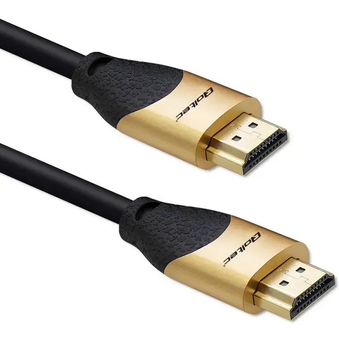 Qoltec HDMI v2.1 Cable Ultra high speed 8K | 60Hz | 28AWG | GOLD | 2m