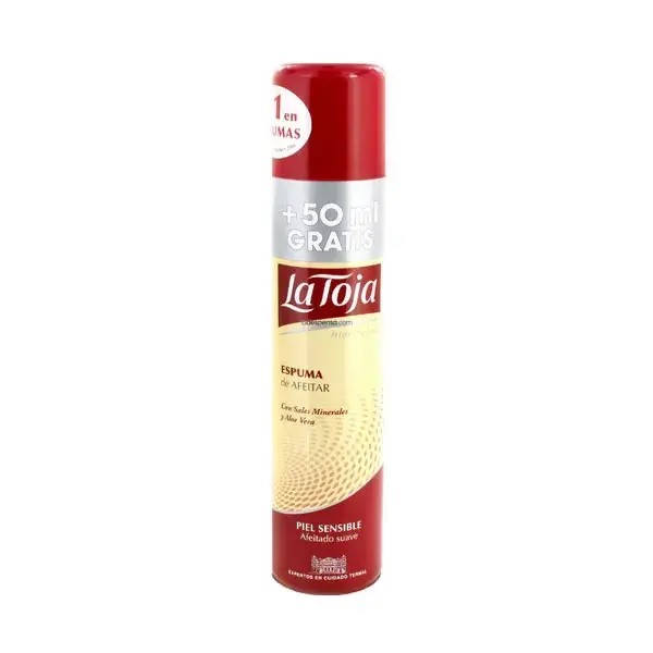 LA TOJA Shaving Foam Sensitive Skin 250+50ml