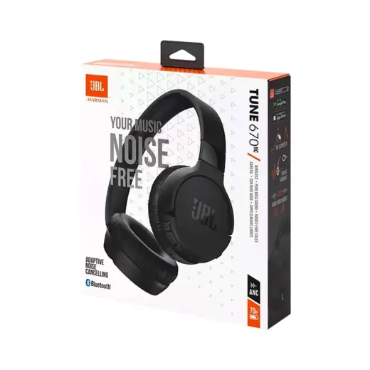 Беспроводная гарнитура JBL Tune 670NC черный