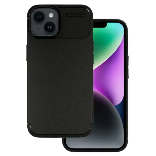Tel Protect Carbon Elite telefoni ümbris iPhone 14 must