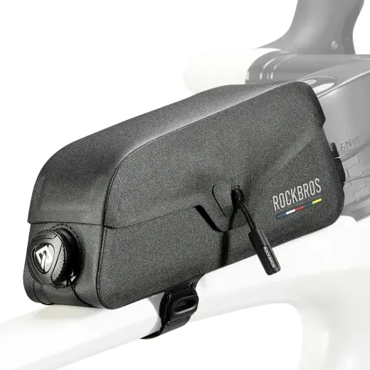 Rockbros AS-134 ROAD TO SKY 0.9L Frame Bag Waterproof - Black
