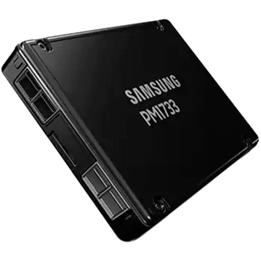 SAMSUNG PM1733a 30,72TB Enterprise SSD, 2.5" 15mm, PCIe 4.0 x4, Read/Write: 7,500/4,100 MB/s, Random Read/Write IOPS 1,600K/170K, 1 DWPD