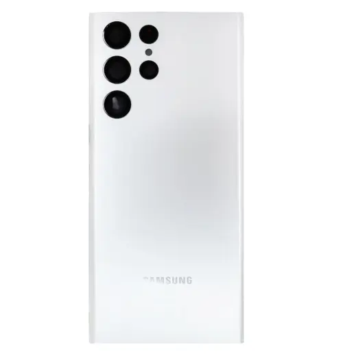 Samsung S908B Galaxy S22 Ultra Battery Cover Phantom White (Service Pack)