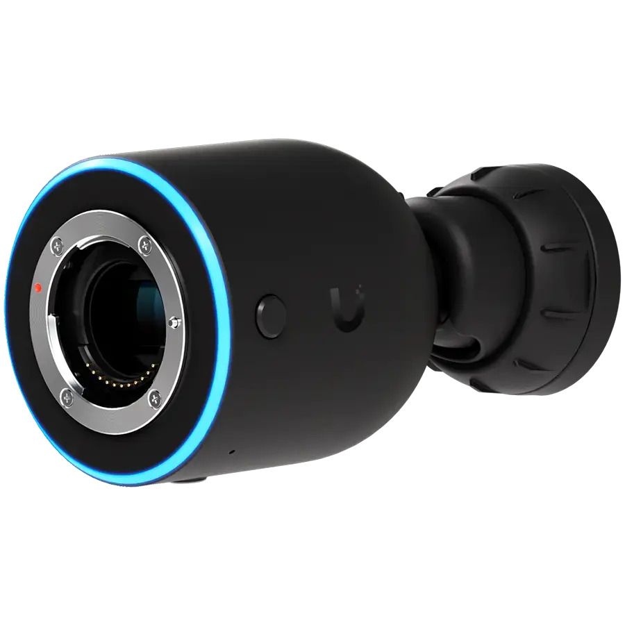 Ubiquiti UVC-AI-DSLR optics sensor 4K (8MP) video resolution High-sensitivity imaging sensor, Wide aperture M4/3 f/1.2 prime lens included