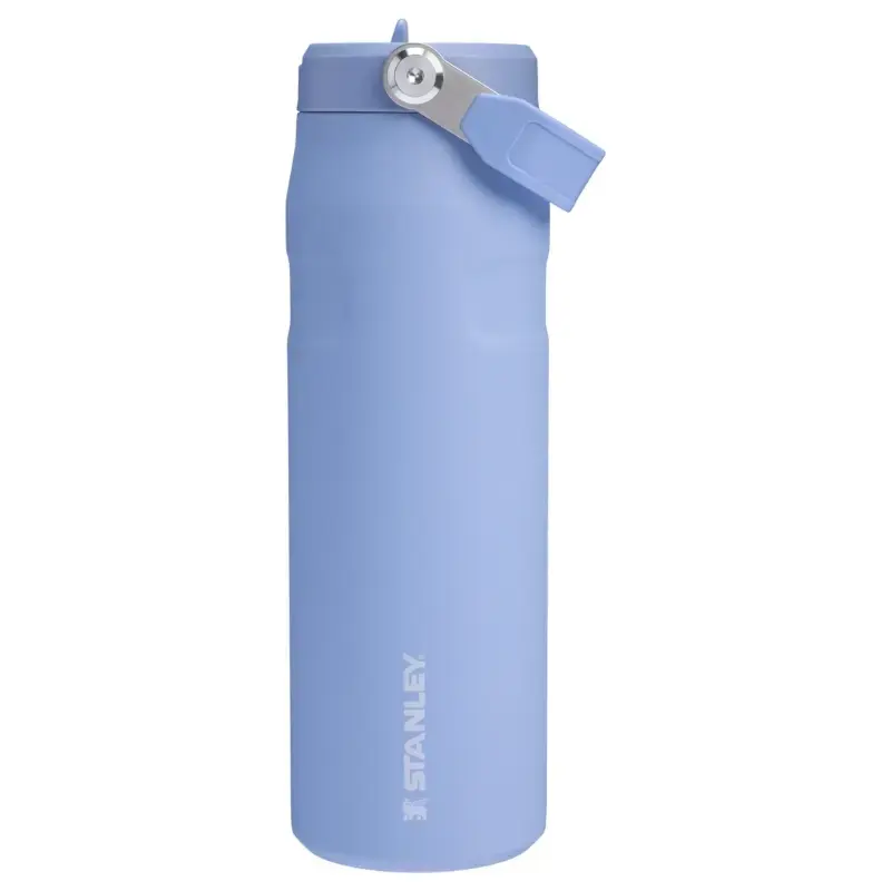 Thermos bottle with straw The IceFlow Bottle Flip Straw 2.0 0.7L hydrangea blue