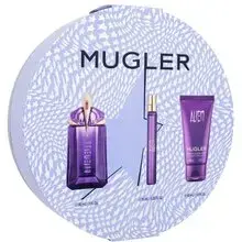 Alien EDP 60 ml set, EDP 10 ml miniaturka + 50 ml shower milk