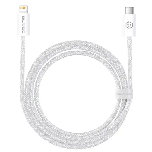 Blavec Candy провод для передачи данных и зарядки | USB-C на Lightning | 20W | 2м | белый