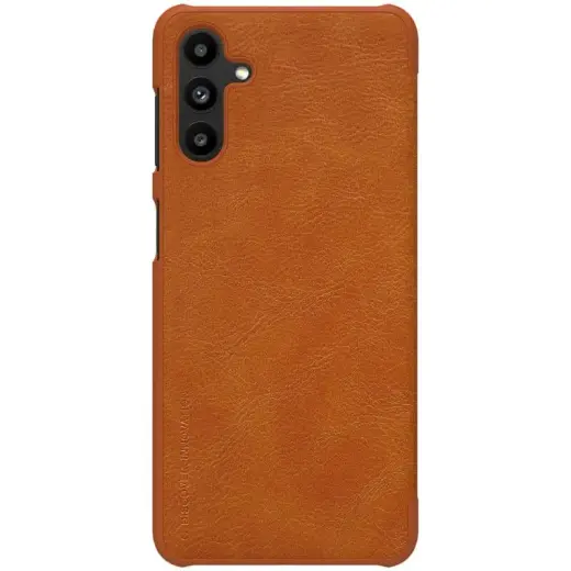 Nillkin Qin book type phone case for Samsung Galaxy A13 5G (A136) brown