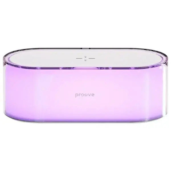 Proove Bedside lamp Multicolor Glow LED  RGB 1200mAh 5W with induction charge 15W white