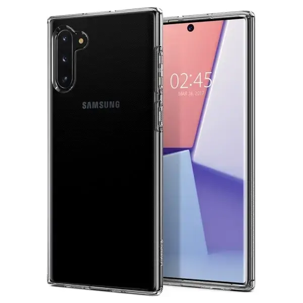 Spigen Liquid Crystal vāciņš Samsung Note 10 modelim, caurspīdīgs