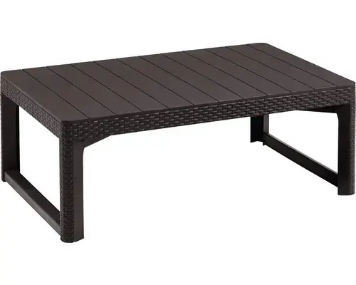 Dārza galds Lyon Rattan Table brūns