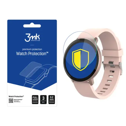 Forever ForeVive Lite SB-315 - 3mk Watch Protection™ v. FlexibleGlass Lite screen protector