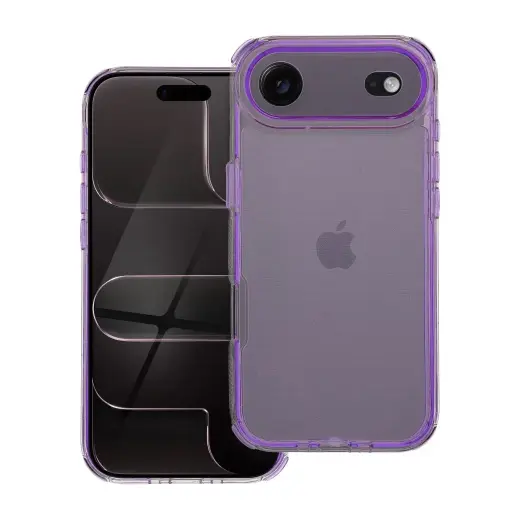 MATRIX CLEAR maciņš telefonam iPhone 17 Air violets