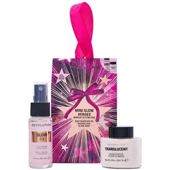 Makeup Revolution Mini Glow Hero`s Make-up Setting Duo