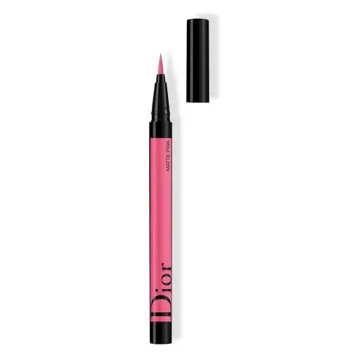 Christian Dior, Diorshow On Stage, Waterproof, Ultra-Flexible Felt Tip, Intense Color, Liquid Eyeliner, 851, Matte Pink, 0.55 ml