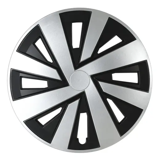 Hubcap  PLUTON 16" silver&black