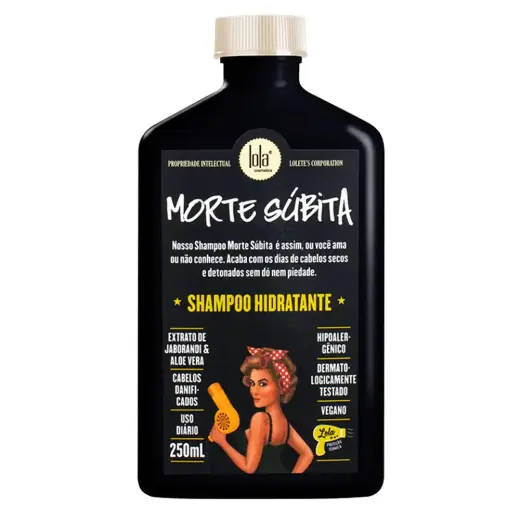 Lola Cosmetics, Morte Subita, Hair Shampoo, For Hydration, 250 ml