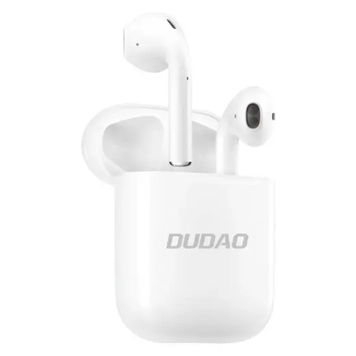 Dudao TWS Bluetooth 5.0 In-Ear Wireless Earphones White (U10H)