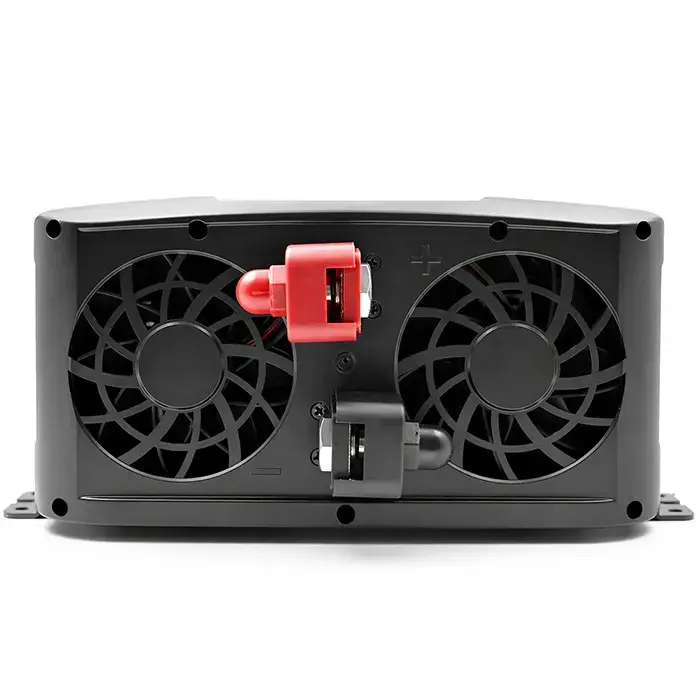 Qoltec Pure Sine Wave Inverter with UPS | 12V to 230V | 3000/6000W | USB | Compatible with LiFePO4 GEL AGM