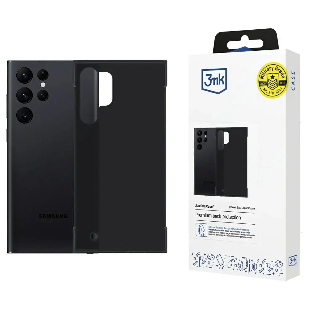3MK Just20g Matt Case for Samsung Galaxy S23 Ultra