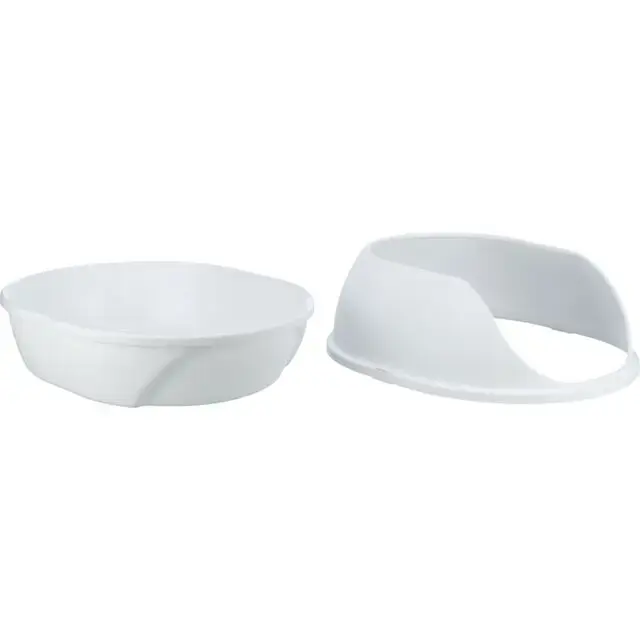 Kaķu tualete : Trixie Simao cat litter tray, high rim, 48 × 30 × 58 cm, white