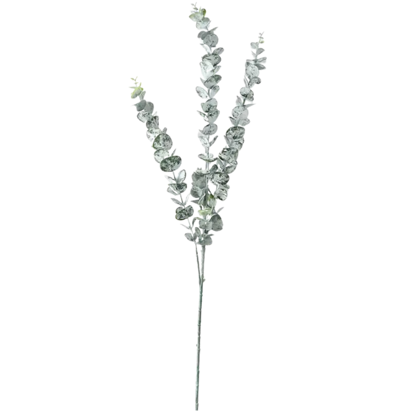 Mākslīgā Eikalipta zars 82cm, zaļš