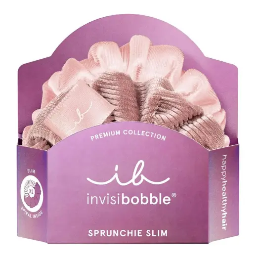 Invisibobble Sprunchie Slim the Vie in Rose Hair Elastics
