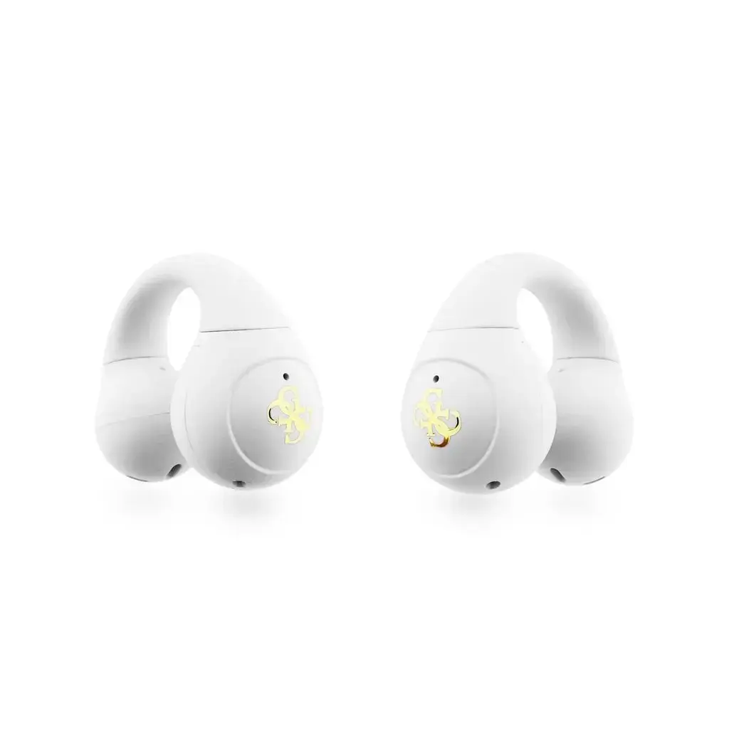Guess Mini Classic Logo OWS Wireless Earphones White