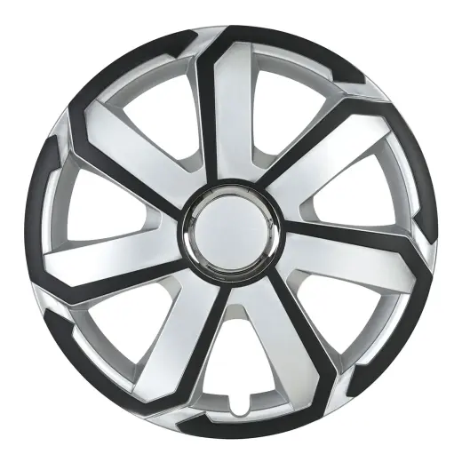 Hubcap AEROSPIN 15" black&silver