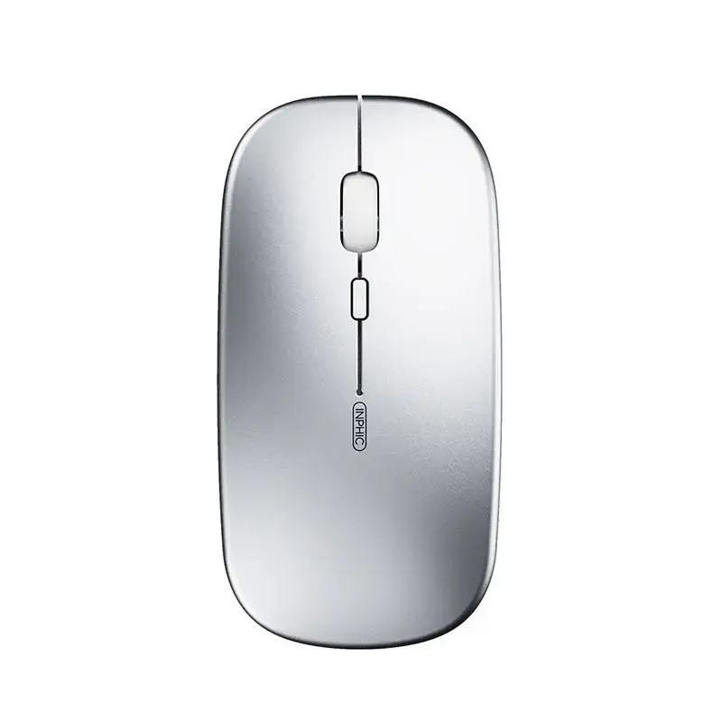Inphic M2B Wireless Silent Mouse Bluetooth (Silver)