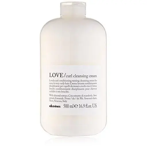 Davines LOVE Curl Cleansing Cream for Curly Hair 16.9 Oz/ 500 Ml