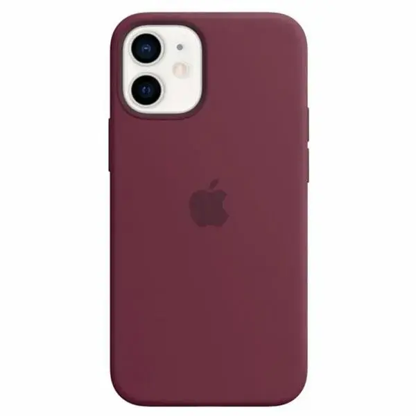 MHKQ3ZM|A Apple MagSafe Silicone Cover for iPhone 12 mini Plum